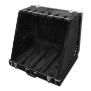 China Plywood Hardshell Guitar Rack Case Guitar Stand Padded Carrying Handle wholesale