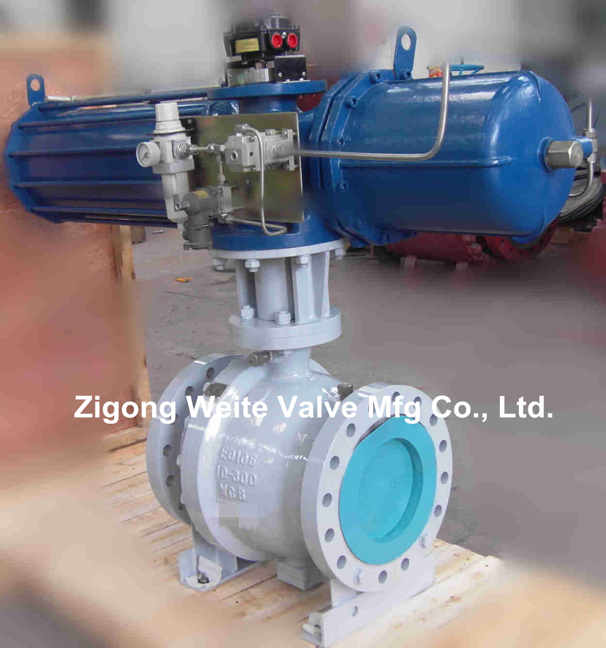 BS 5351 Top Entry Ball Valve 300LB 10In Emergency Shutdown Valve