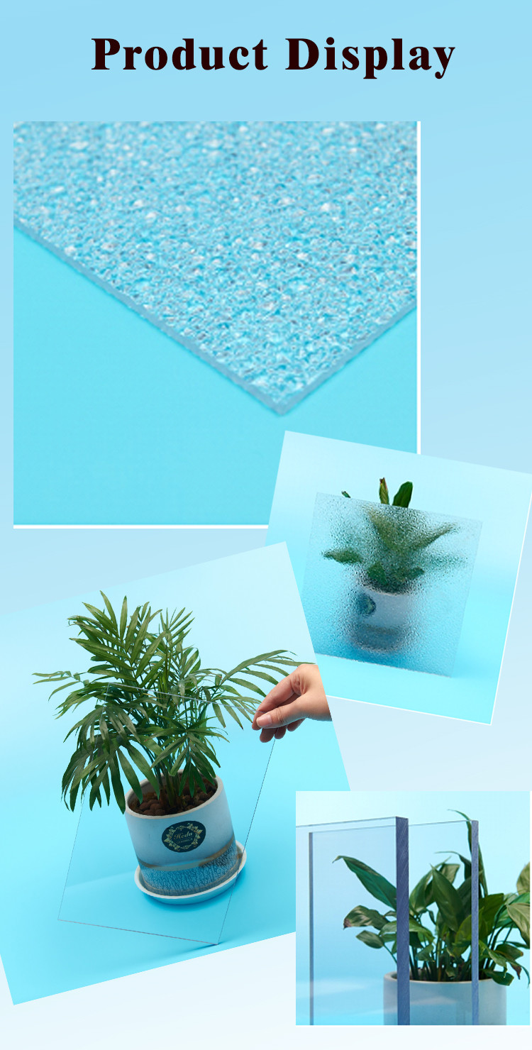 Manufacturer Direct Sales Of High-Quality Customizable Sizes And Colors 6mm Plastic Sheet Solid Polycarbonate Sheet