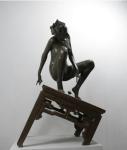 Customized bronze sculpture for artist