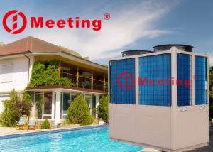 China Rose Gold Swimming Pool Heater For Pool Air To Water Heat Pump EVI 216KW wholesale