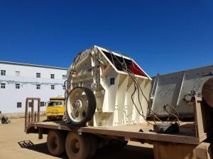 China Limestone Crushing Hydraulic Impact Crusher Of Mining Equipment PFC1420 wholesale