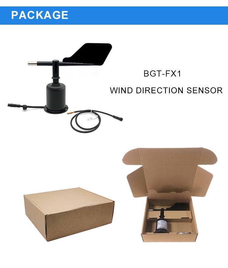 Measuring Wind Direction Sensor with 0°- 359° Range DC9-30V Working Voltage BGT Product