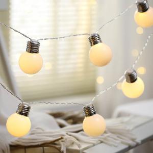 China Battery Operated LED Fairy String Lights Outdoor G50 Garden Patio Bulbs wholesale
