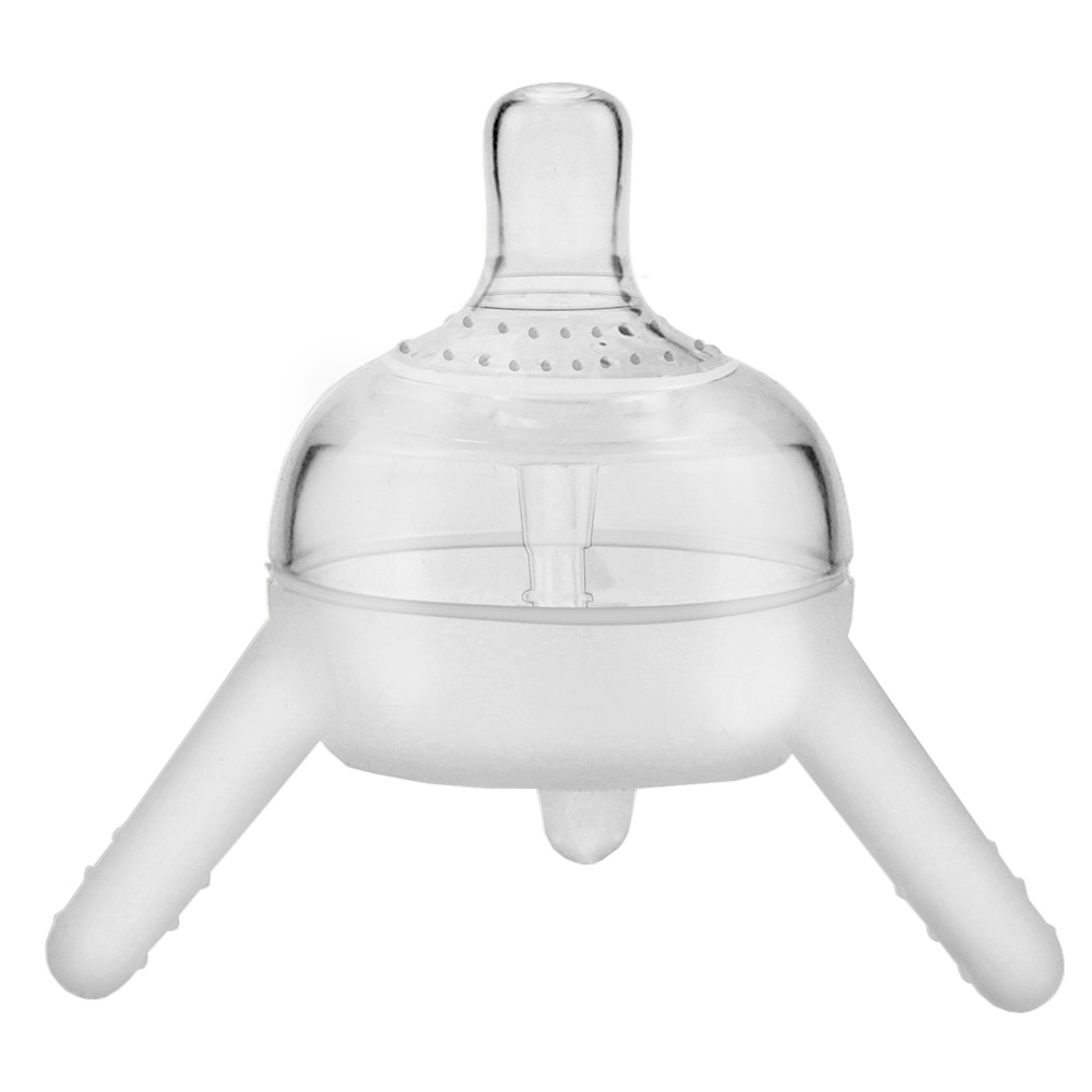 Hands Free Baby Feeding Bottle For Parents Straight Round 10oz Feeding Bottle Glass Newborn