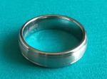7mm Dome Cobalt Chrome Double Grooves Wedding Band Ring