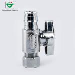 High Strength Straight Handle CUPC NSF Brass Stopcock Valves