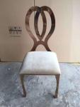 Hot sale Wedding Party Golden Stainless Steel Phoenix Dining Chair