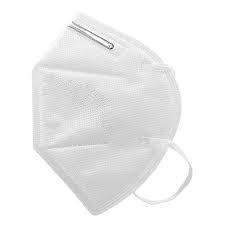 China White Color KN95 Face Mask With Adjustable Nose Clip For Good Fitness wholesale