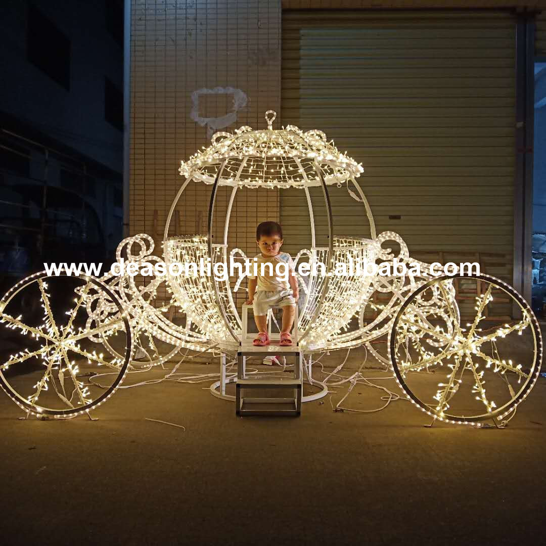 wedding lighted cinderella