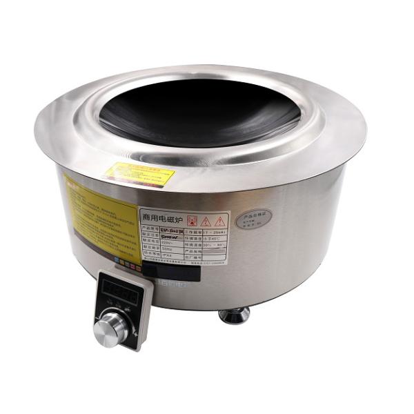 LED Display Temperature Control 5000 Watt 220V Stainless Induction Cooktop