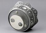 Tin Alloy Material DIY Craft Gifts , Clockwork Classic Music Box Light Weight