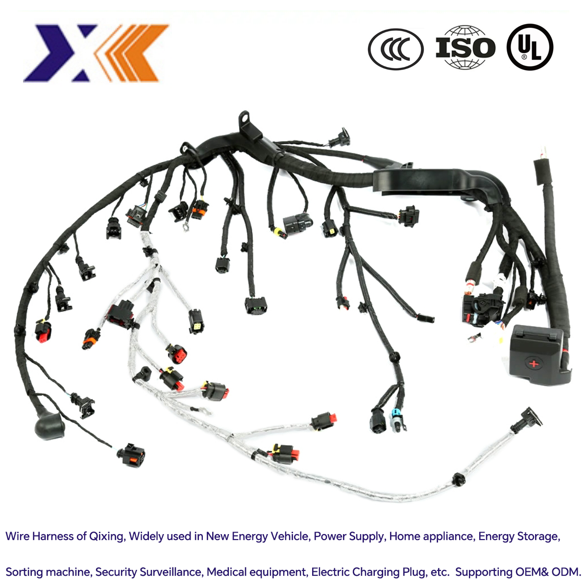 Engine Wiring Harness High Temperature Resistant Motor Wire for Excavator Spare Parts