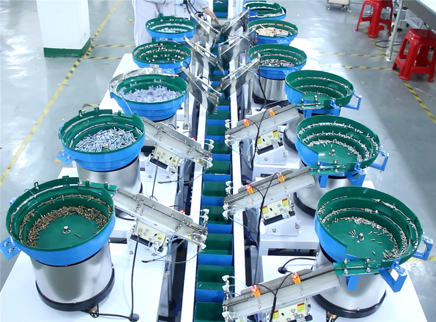 Automatic Small Hardware Parts Fastener Hardware Screw Counting Packing Machines with Vibrating Feeder