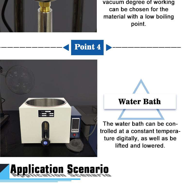 China Distillation Equipment Rotovap 5L 10L 20L 50L Vacuum Rotary Evaporator Price