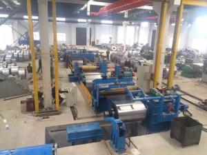 China Hot Rolled Steel Metal Slitting Machine , Steel Slitting Equipment Automatically wholesale