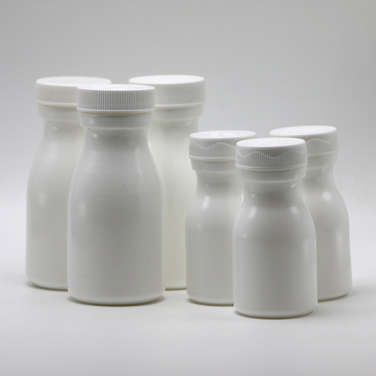 SCREW CAP Sealing Type 60mL Bowling Shape HDPE Plastic Bottle for Supplement Storage