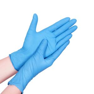 China FDA 510K Pure Disposable Nitrile Gloves Medium Tear Resistant wholesale