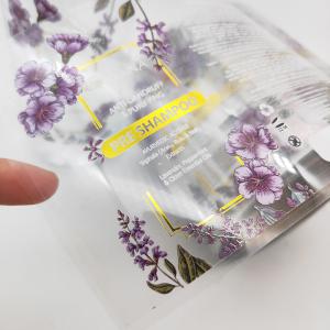 China ISO8317 Waterproof Bottle Label , Wear Resistant Clear BOPP Labels wholesale