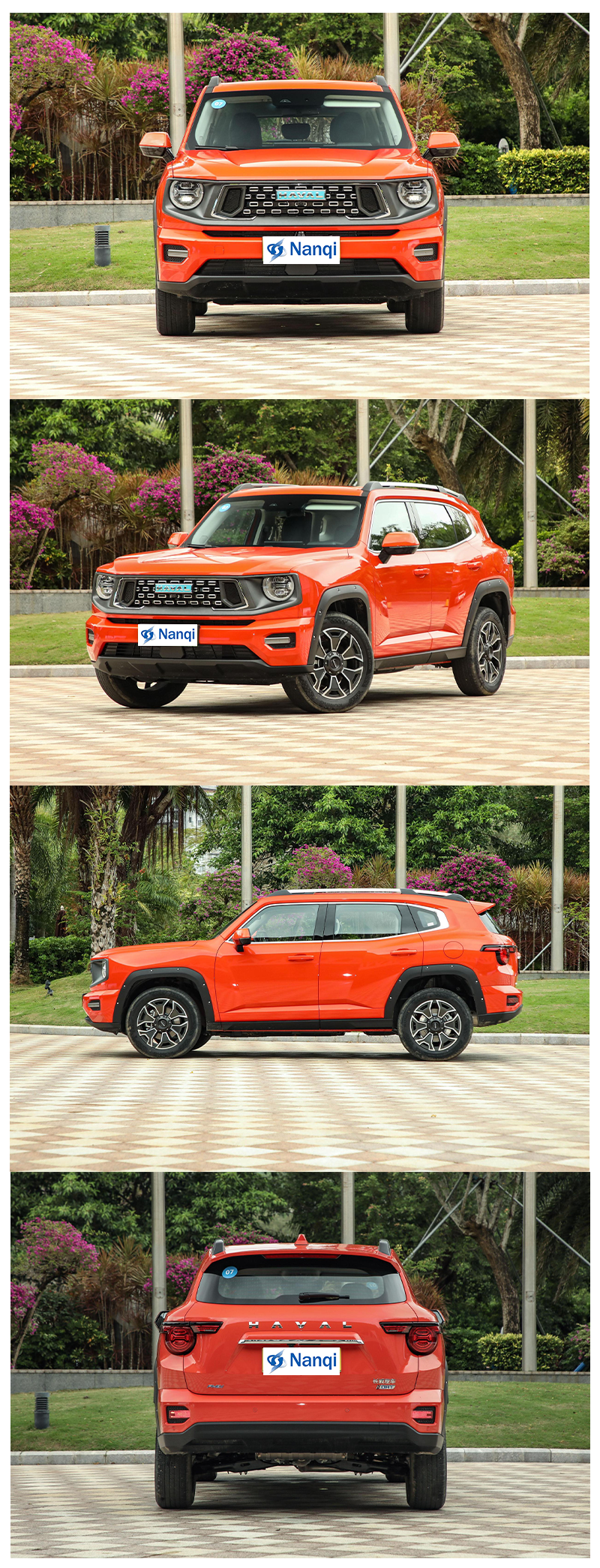 Orange Color 5-Seater Haval Dargo SUV Mid Size Plug In Hybrid SUV