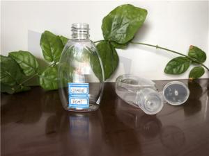 China Hotstamp OEM 2oz Clear Plastic Pump Bottles wholesale