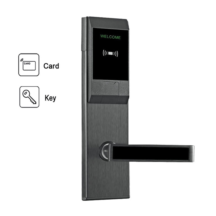 Verrouillage Rfid Card Door Lock Intelligent Wifi Door Handle Lock
