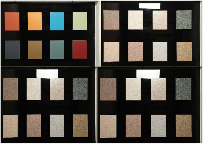 A1 Class Fireproof Fiber Cement Board Fiber Cement Stone Panels Weathering Resistance