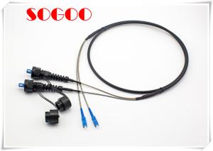 China Armoured CPRI Fiber Cable PDLC-DLC Connector Waterproof Patch Cord wholesale