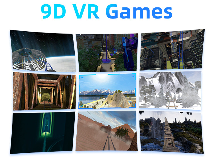 Patent Super No.1 9D Full Motion Simulator Game Machine 1080 Degree 3 players