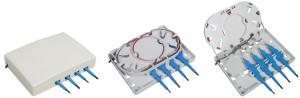 China Wall Plate Fiber Optic Outlet SC/LC 150*110*33mm 4 Port 4PCS wholesale