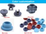 13mm 20mm 28mm Sterilized Butyl Rubber Stopper For Glass Vaccacine Vial