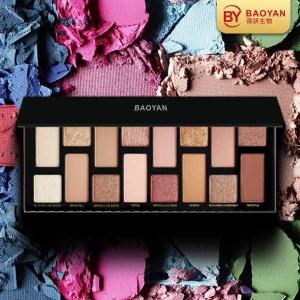 China Magnetic High Pigment Matte Eyeshadow Smooth Texture Hot Stamp Printing wholesale
