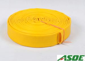 China Abrasion Resistance Lay Flat Irrigation Hose PVC Nitrile Rubber Compound wholesale