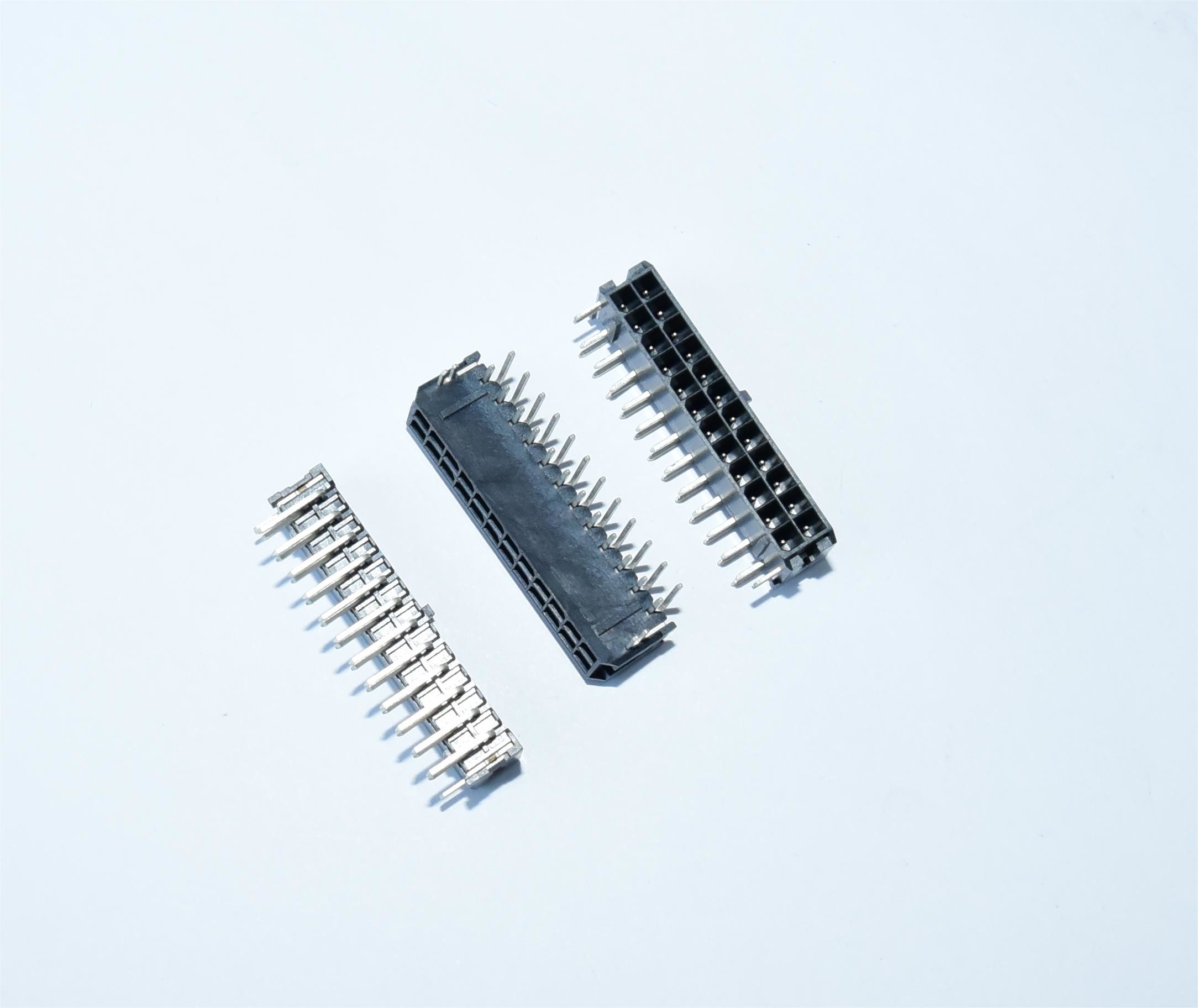 Micro-Fit 3.0 Side-Mounted Double Row Header Tinned 100u" Internal Structure of Electronic Devices