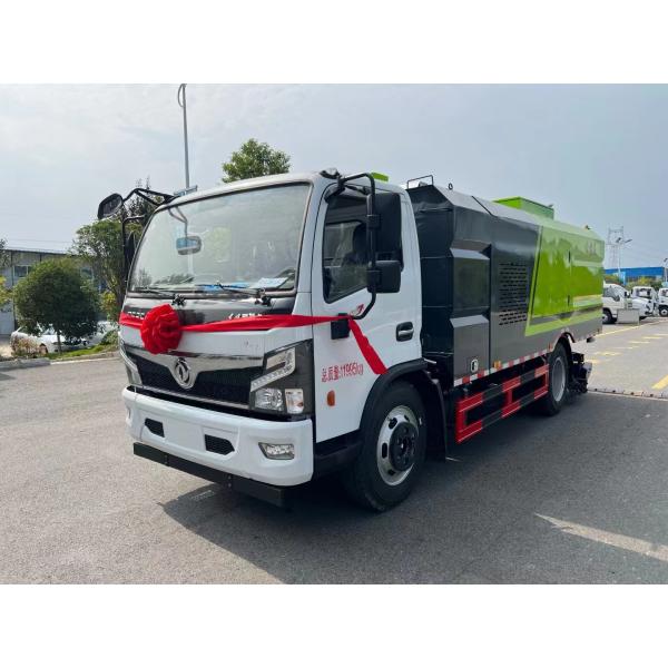 Pure Electric Road Sweeper With High-pressure Water Flushing Function for Airport Road Cleaning