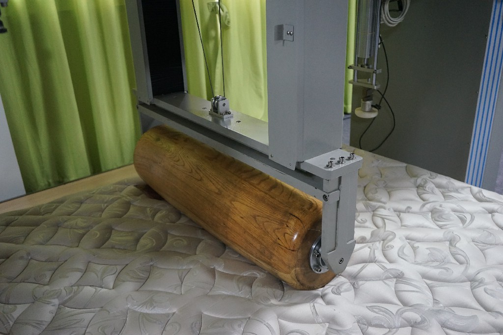 OEM Hexagonal Wood Barrel Cornell Furniture Testing Machines , Mattress Spring Fatigue Tester