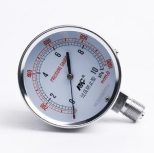 China Nickel Plated Stainless Steel Pressure Gauge wholesale