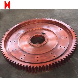 China Anti Rust Ball Mills Speed 1000mm Large Steel Spur Ring Gear wholesale