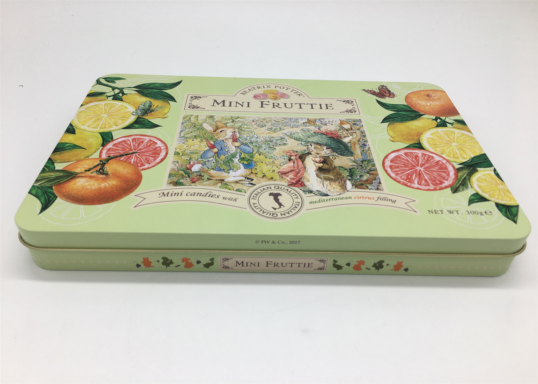 Recyclable Rectangle Branded Gift Boxes 275×185×34mm For Candy Packaging