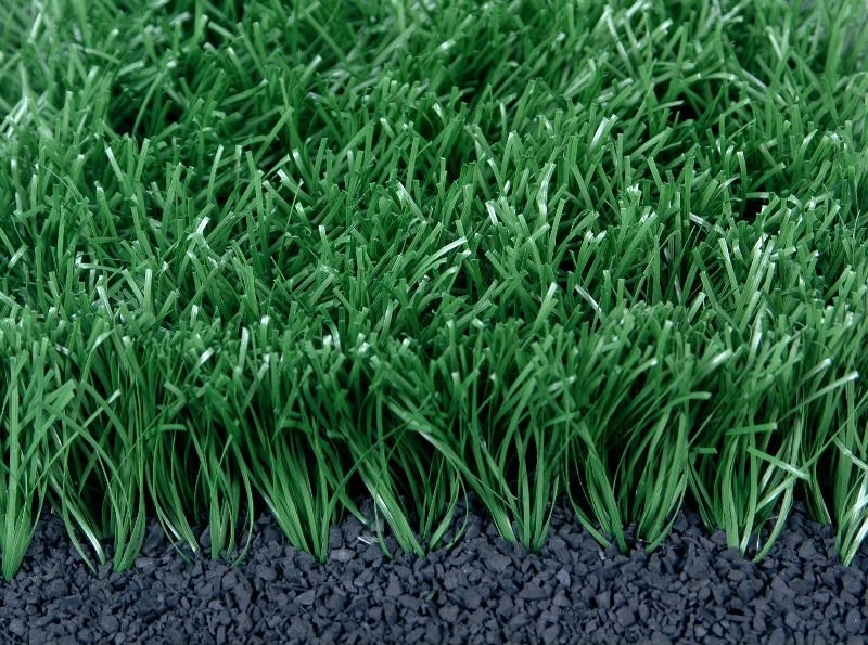 60mm Balcony Synthetic Grass 140 Stitches/M Green Fake Grass with 5/8'' Gauge