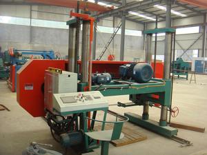 China MJ1800 heavy duty large horizontal band sawmill wholesale