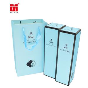 China Liquor Champagne Wine Bottle Gift Boxes SGS BSCI Certificates wholesale