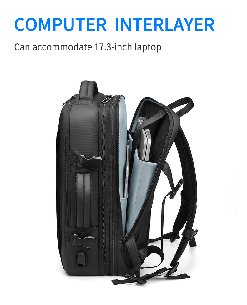 Oxford 17.3 Inch Laptop Backpack Waterproof Office Backpack 20-47Litre