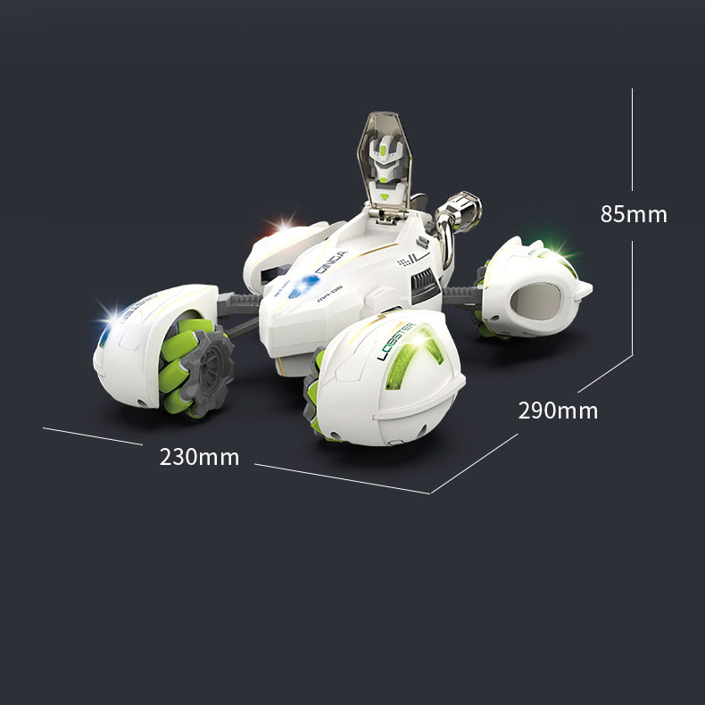 1 14 2.4Ghz 4WD RC Cars Remote Control Car Drift Stunt Dual Form One Key Deformation