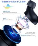 Wireless Earbuds TWS Bluetooth 5.0 Wireless Earbuds IPX8 Waterproof Sport