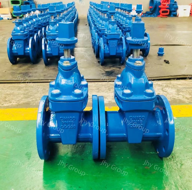 Drinking Water Gate Valve Wras Flange Ends Resilient Rubber Seat Gate Valve