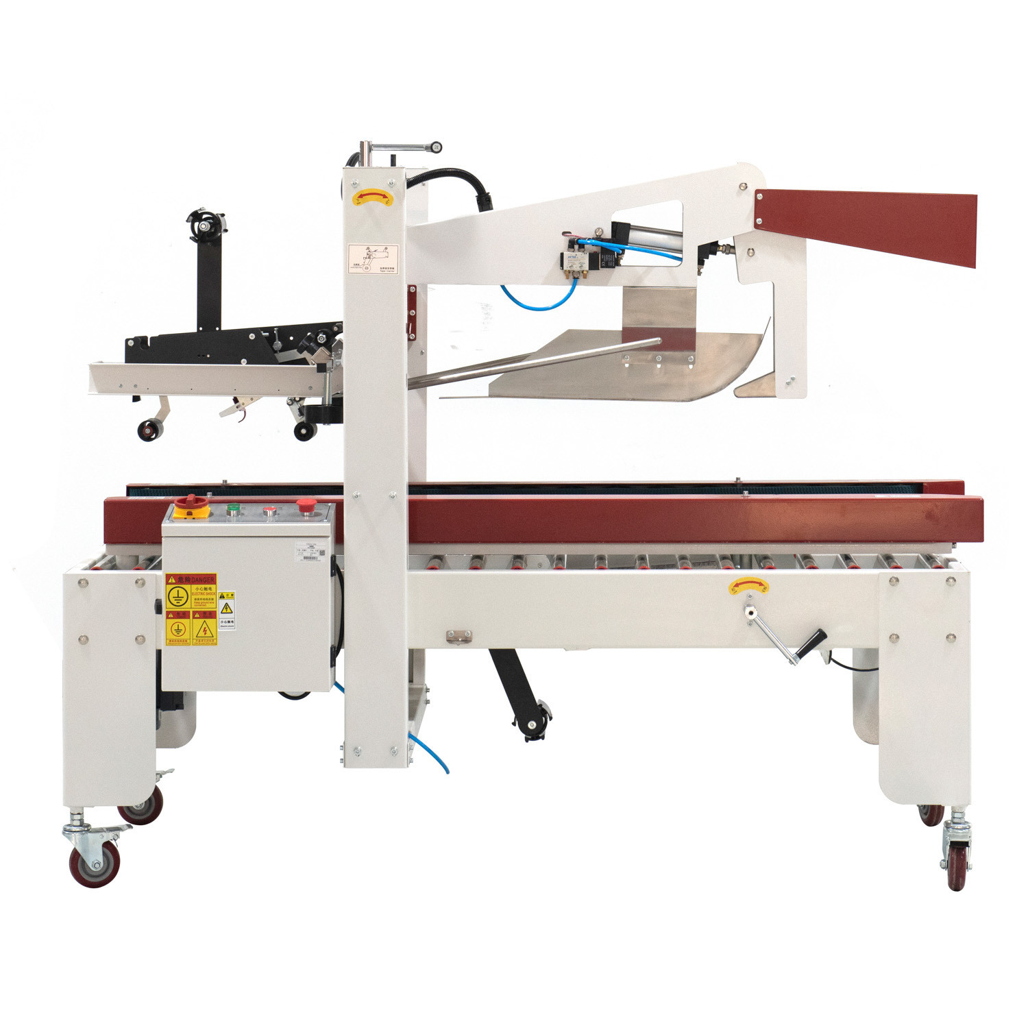 Disposable Face Mask Packing Machine Medical Flap Folding Carton Taping Machine