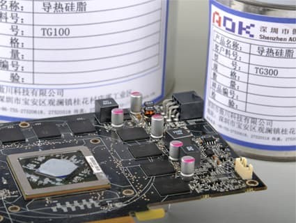 Odorless White Heatsink Thermal Paste , Nontoxic Thermal Conductive Silicone Grease
