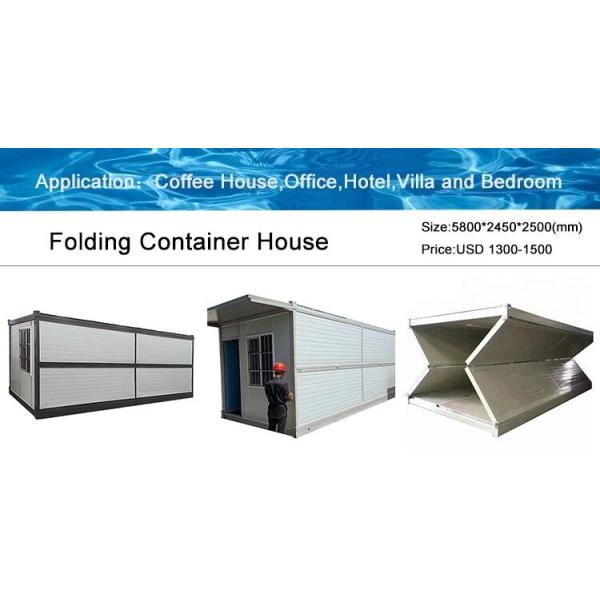 Folding Expandable Flat 37sqm Prefabricated Container House