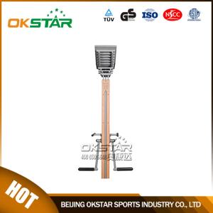 China outdoor wooden fitness equipment leg exercise machine wholesale